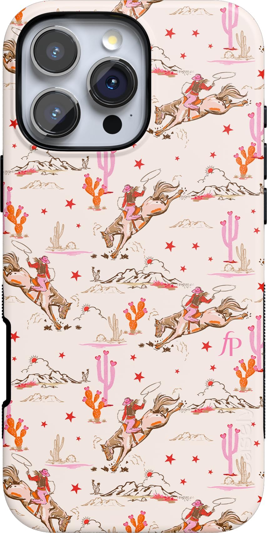 Foto 2 pulgar | Funda De Teléfono Casely Para Iphone 16 Pro Max Cowgirl Canyon Fashionpass - Venta Internacional.