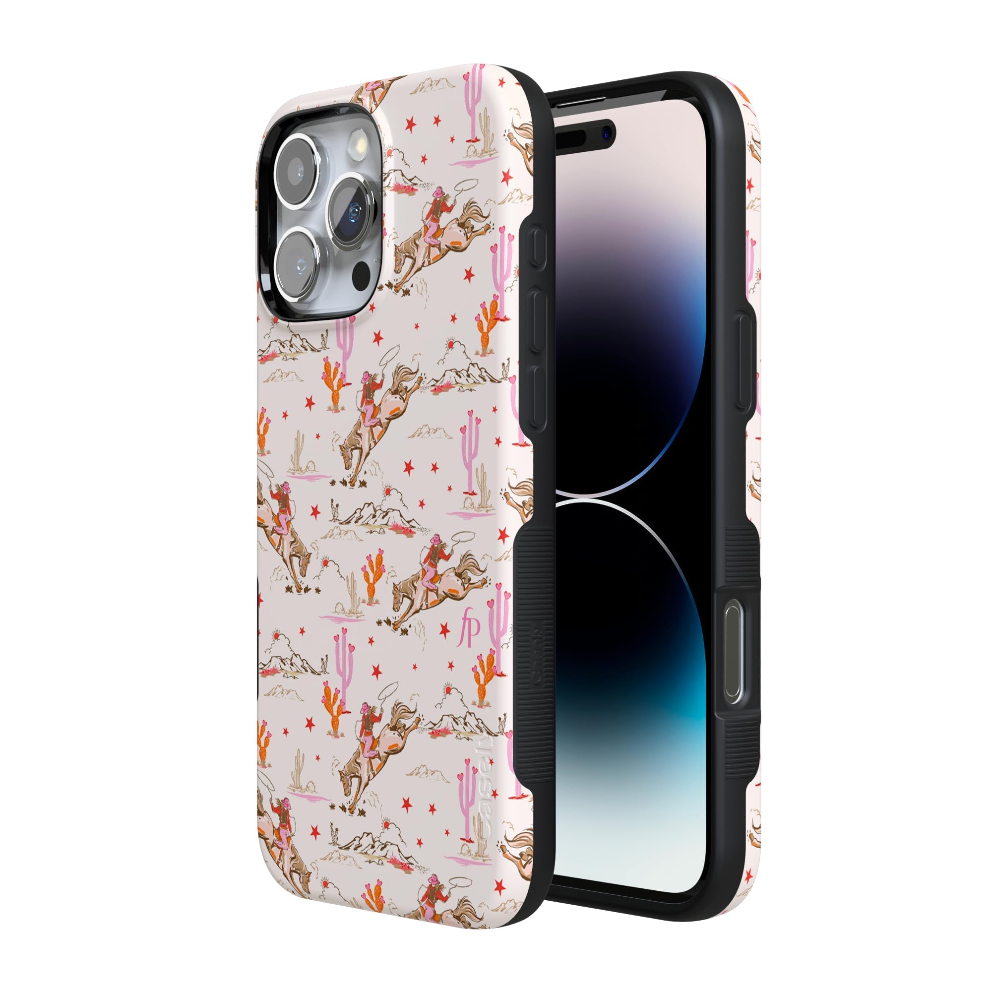Foto 7 pulgar | Funda De Teléfono Casely Para Iphone 16 Pro Max Cowgirl Canyon Fashionpass - Venta Internacional.