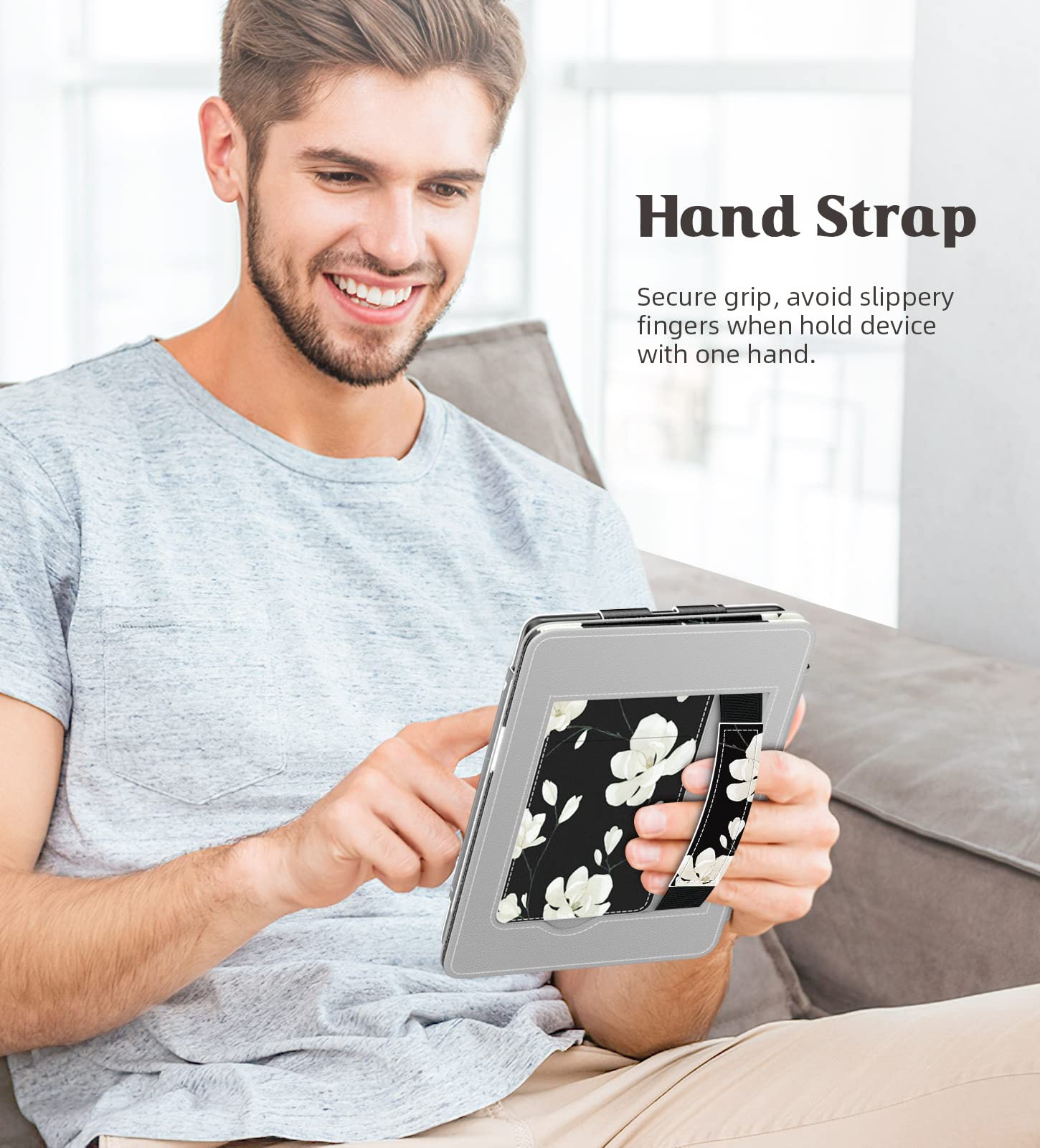 Foto 8 pulgar | Funda Moko Para Kindle Paperwhite 2021 De 6,8 Pulgadas Con Encendido Automático, Color Negro - Venta Internacional.
