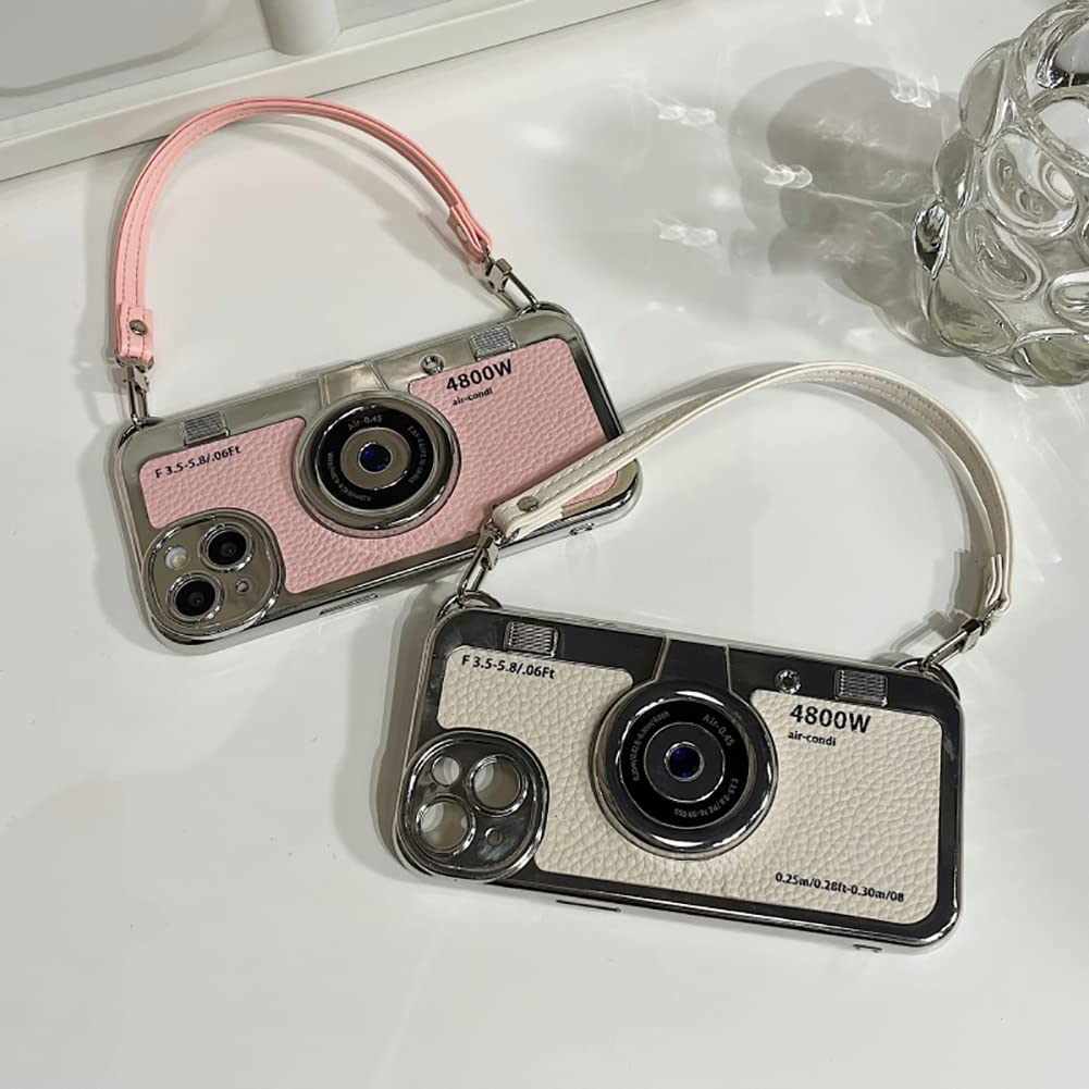 Foto 6 | Funda De Teléfono Qokcoahn Compatible Con La Cámara Vintage Del Iphone 16 Plus - Venta Internacional.