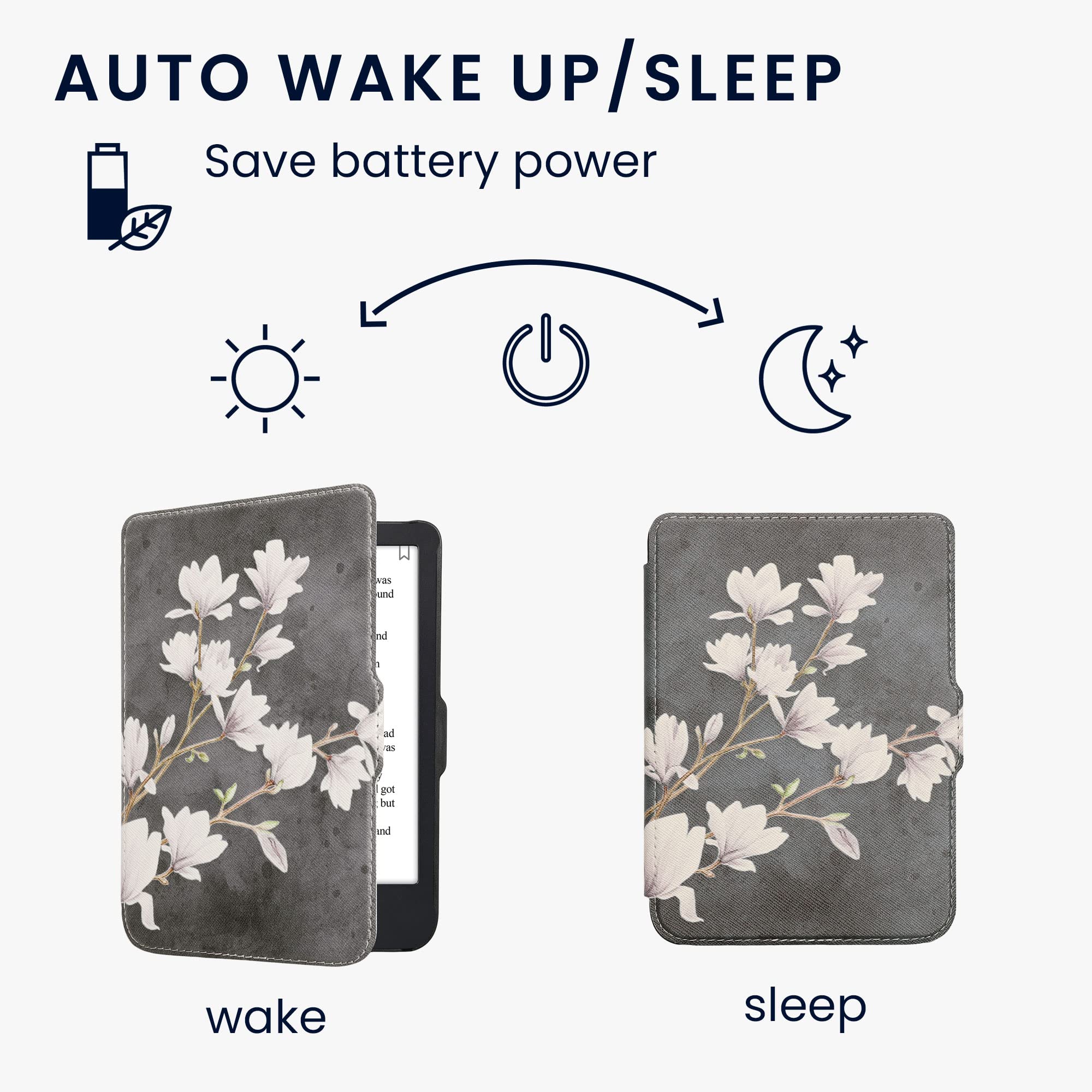 Foto 4 pulgar | Funda Para Lector Electrónico Kwmobile Compatible Con Kobo Clara 2e/tolino Shine 4 - Venta Internacional.