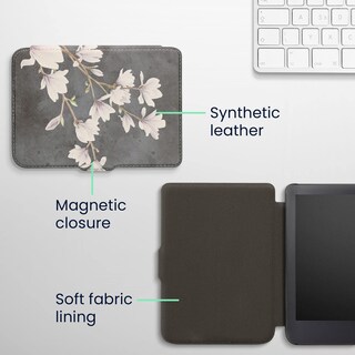 Foto 5 | Funda Para Lector Electrónico Kwmobile Compatible Con Kobo Clara 2e/tolino Shine 4 - Venta Internacional.