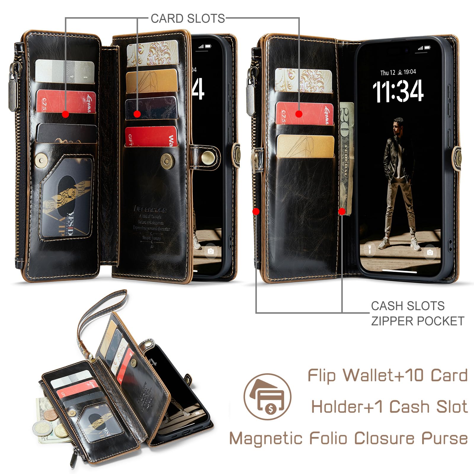 Foto 4 pulgar | Funda Wallet Defcase Compatible Con Samsung Galaxy S20 Fe 5g - Venta Internacional.