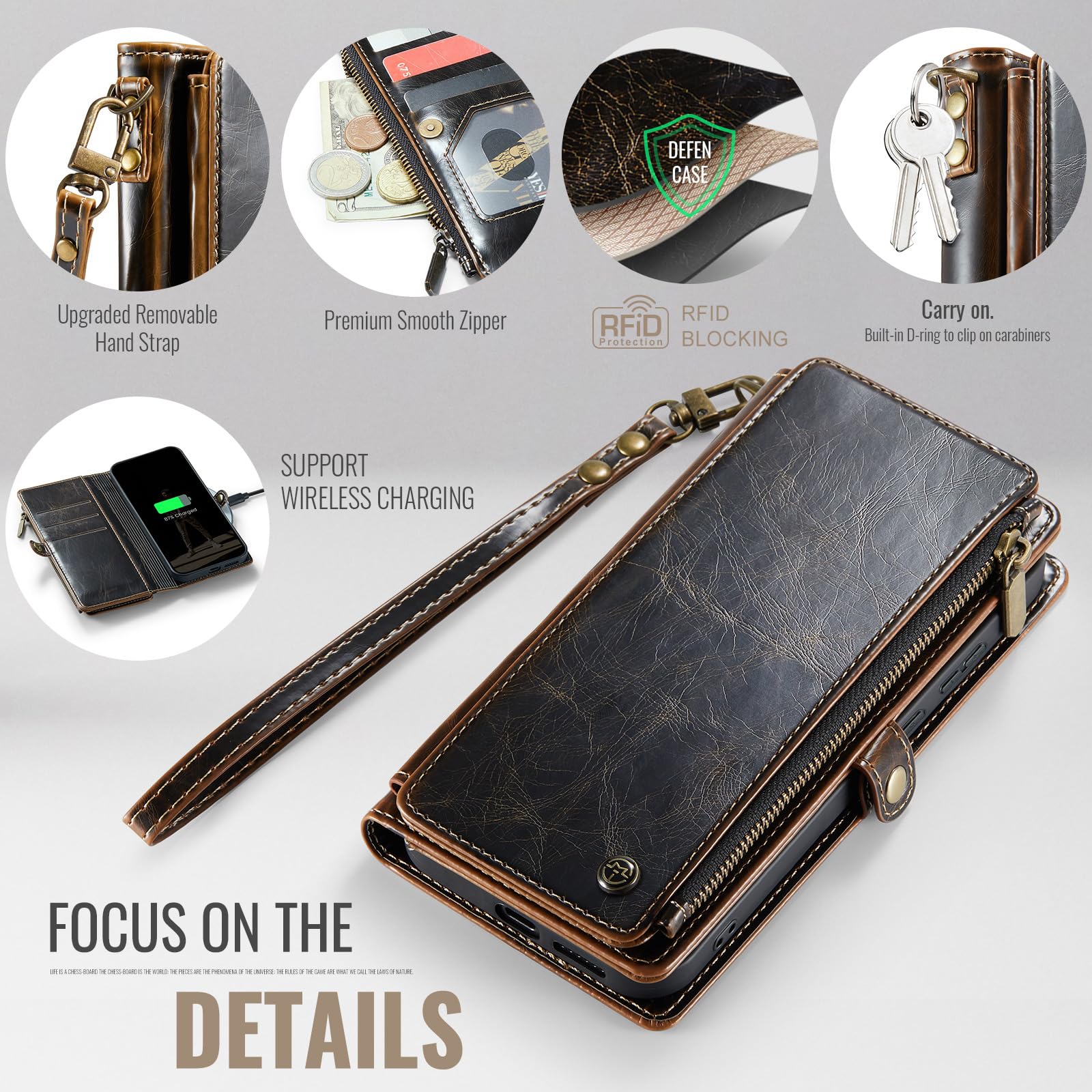 Foto 6 pulgar | Funda Wallet Defcase Compatible Con Samsung Galaxy S20 Fe 5g - Venta Internacional.