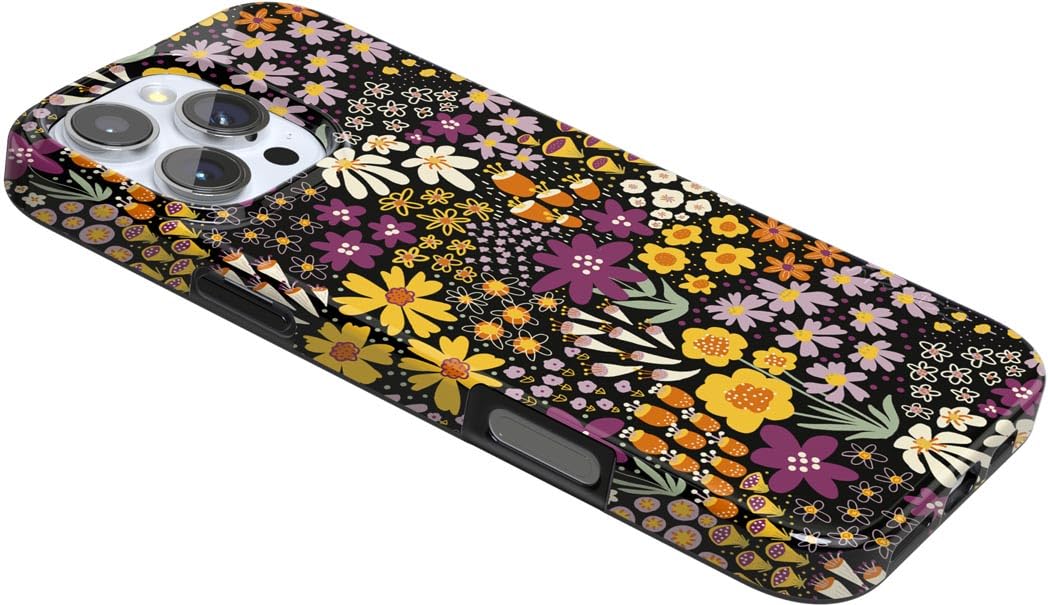 Foto 4 pulgar | Funda De Teléfono Casely Falling For You Plum Floral Para Iphone 16 Pro - Venta Internacional.