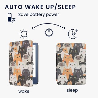 Foto 3 | Funda Para Lector Electrónico Kwmobile Compatible Con Amazon Kindle (2022/2024) - Venta Internacional.