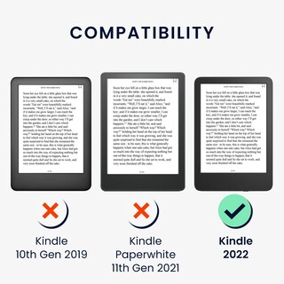 Foto 6 | Funda Para Lector Electrónico Kwmobile Compatible Con Amazon Kindle (2022/2024) - Venta Internacional.