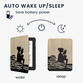Foto 3 | Funda Para Lector Electrónico Kwmobile Compatible Con Barnes & Noble Nook Glowlight 4 Plus - Venta Internacional.