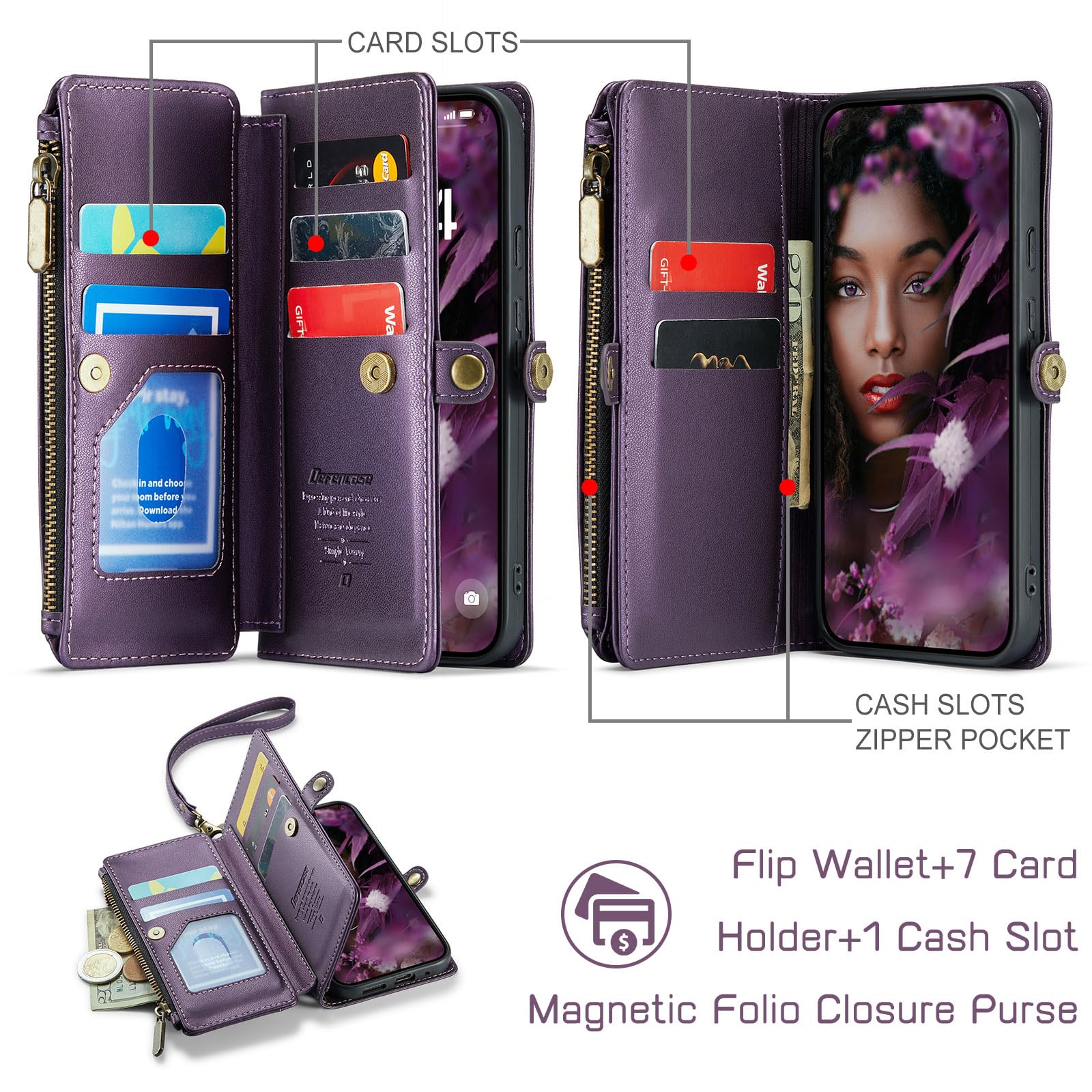 Foto 3 pulgar | Funda De Teléfono Defencase Compatible Con Google Pixel 9/pro - Venta Internacional.