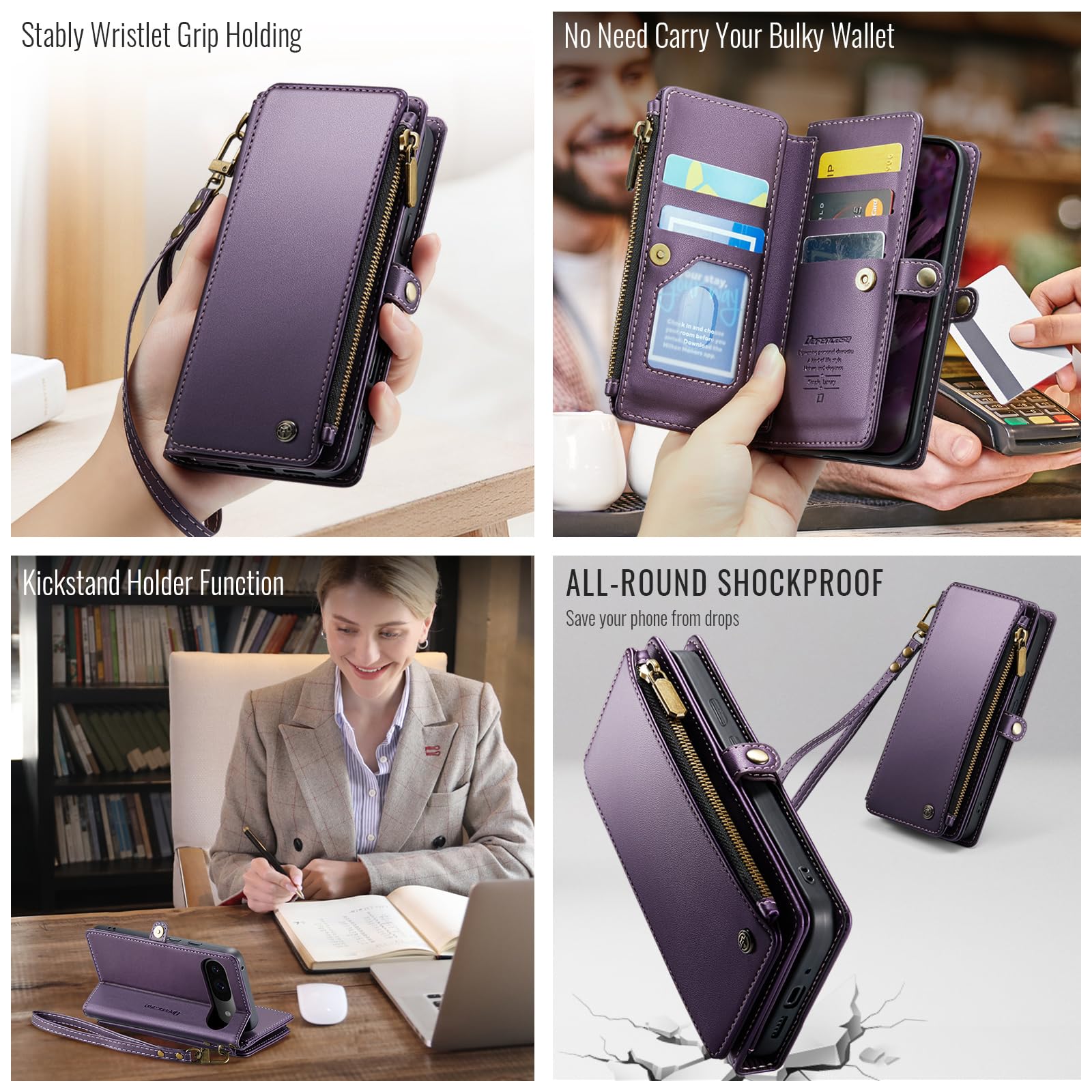 Foto 4 pulgar | Funda De Teléfono Defencase Compatible Con Google Pixel 9/pro - Venta Internacional.