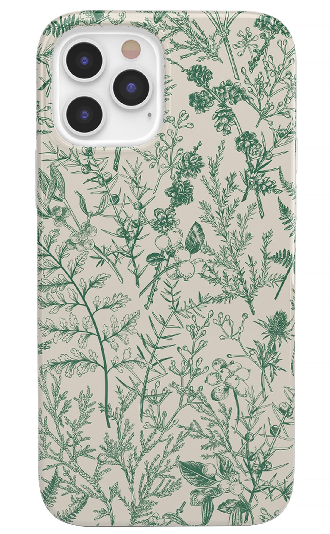 Foto 1 | Funda De Teléfono Casely Sage Garden Green Floral Para Iphone 12/12 Pro - Venta Internacional.