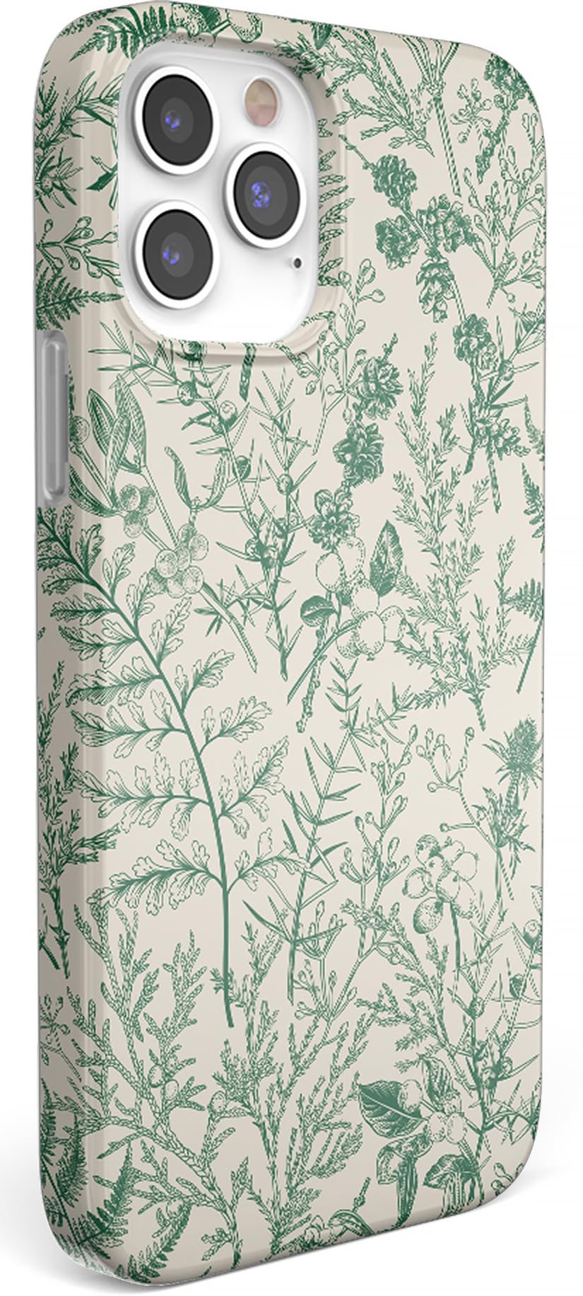 Foto 2 | Funda De Teléfono Casely Sage Garden Green Floral Para Iphone 12/12 Pro - Venta Internacional.