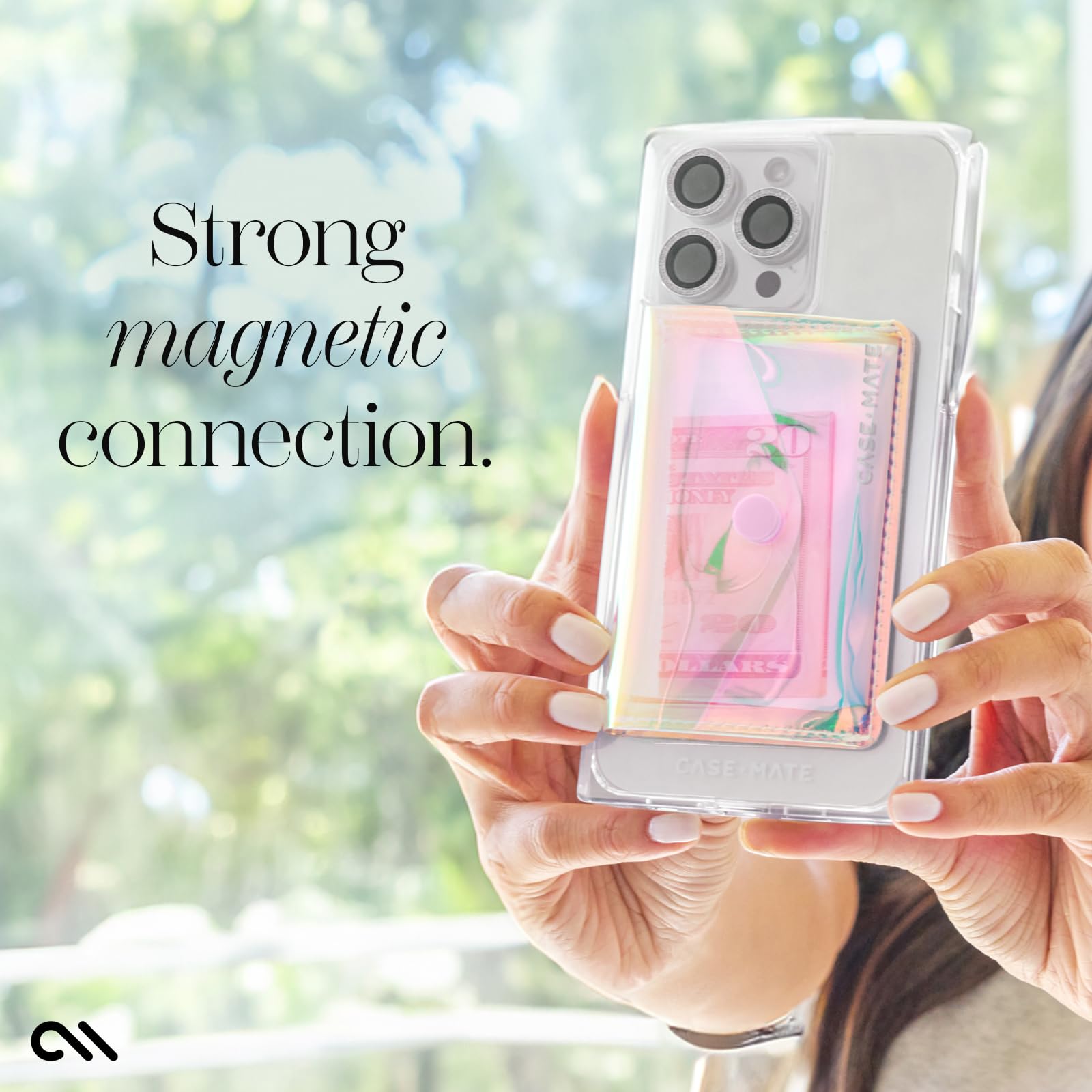 Foto 4 | Burbuja De Jabón Magnetic Wallet Case-mate Para Iphone 16 Pro Max - Venta Internacional.