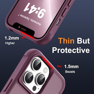 Foto 6 | Funda De Teléfono Skylmw Compatible Con Iphone 12 Pro Max Y 13 Pro Max - Venta Internacional.