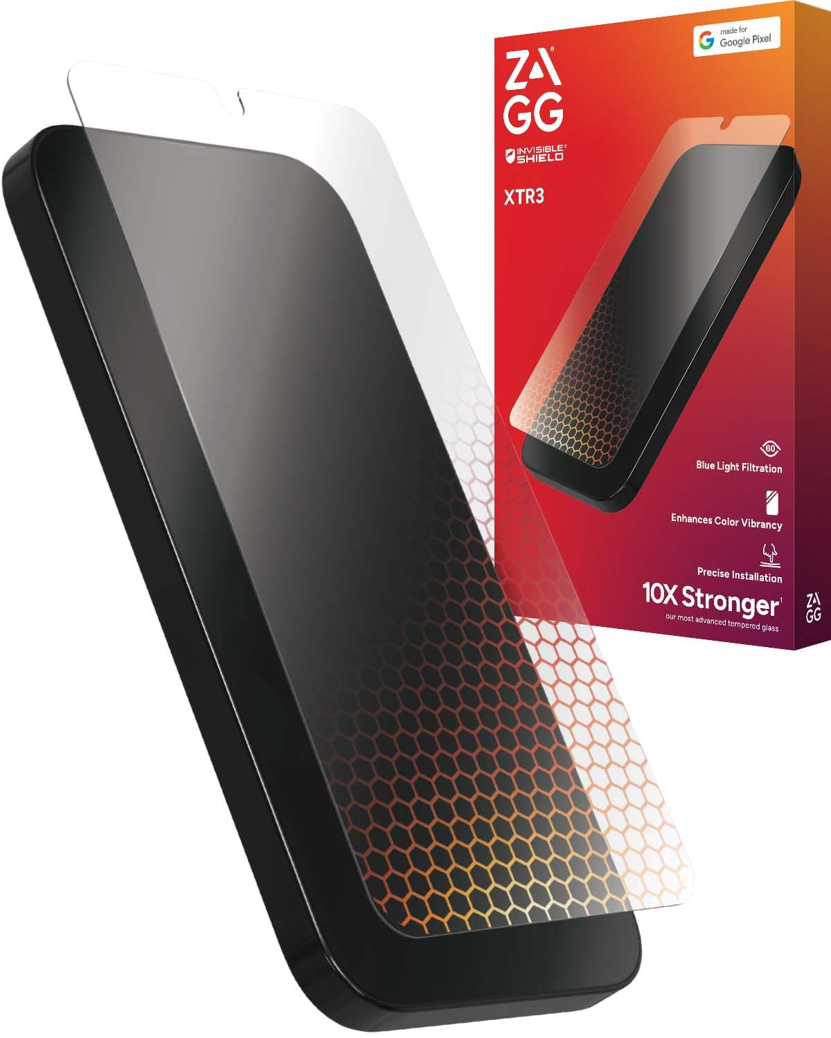 Foto 2 pulgar | Protector De Pantalla Zagg Glass Xtr3 Para Google Pixel 9/9 Pro - Venta Internacional.