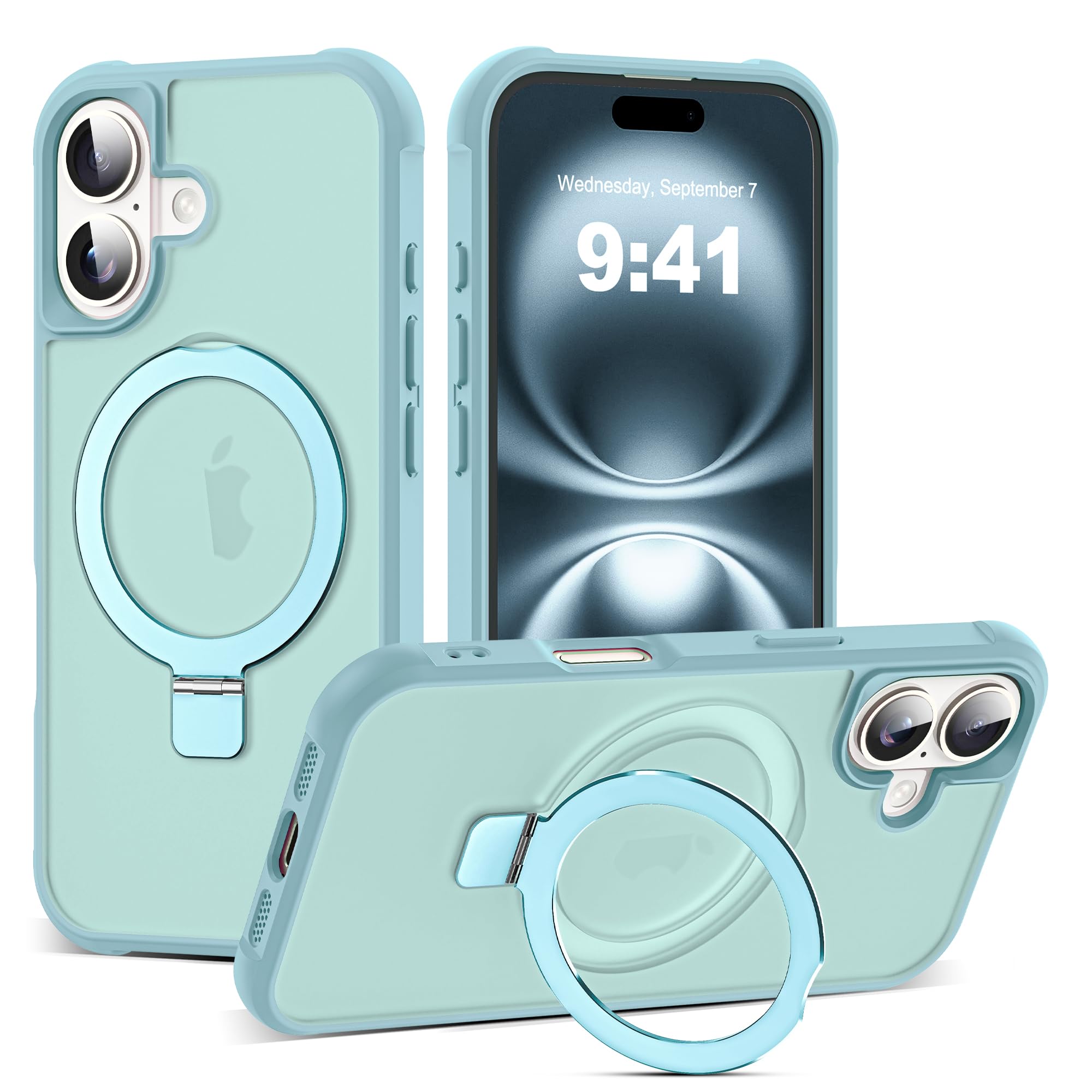 Foto 1 | Funda De Teléfono Skylmw Compatible Con Iphone 16 6.1 Azul - Venta Internacional.