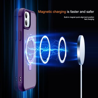 Foto 3 | Funda De Teléfono Skylmw Compatible Con Iphone 12/12 Pro 6.1 Púrpura - Venta Internacional.