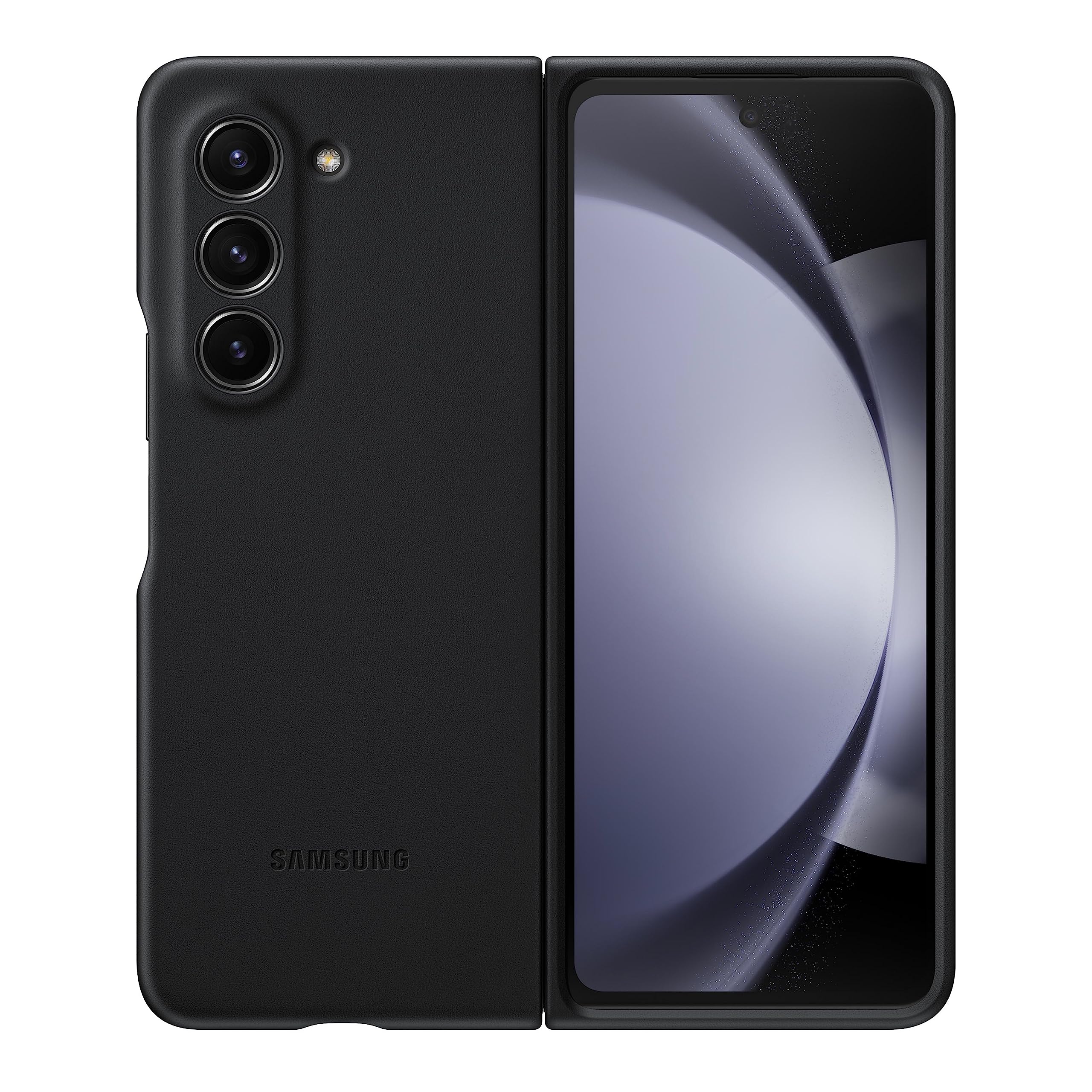 Foto 2 pulgar | Funda Para Teléfono Samsung Galaxy Z Fold5 Eco Leather Grafito - Venta Internacional.