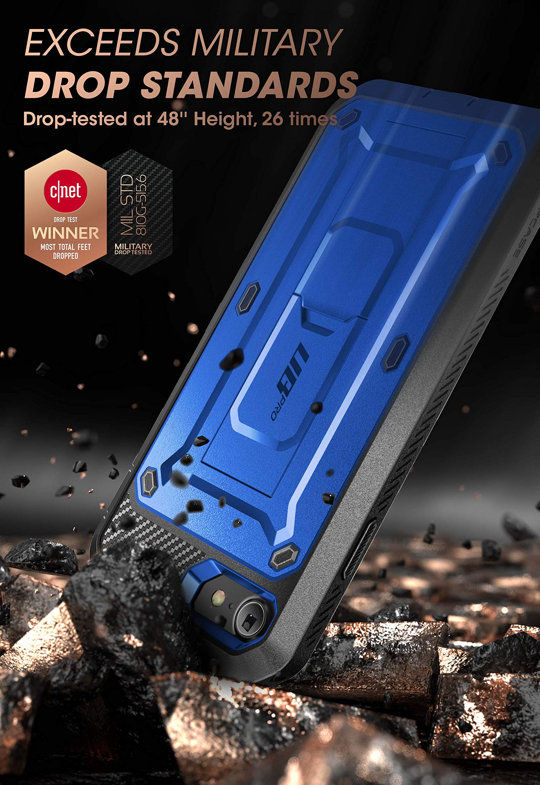Foto 3 pulgar | Funda De Teléfono Supcase Unicorn Beetle Pro Para Iphone Se 3ª Y 2ª Generación/7/8 - Venta Internacional.