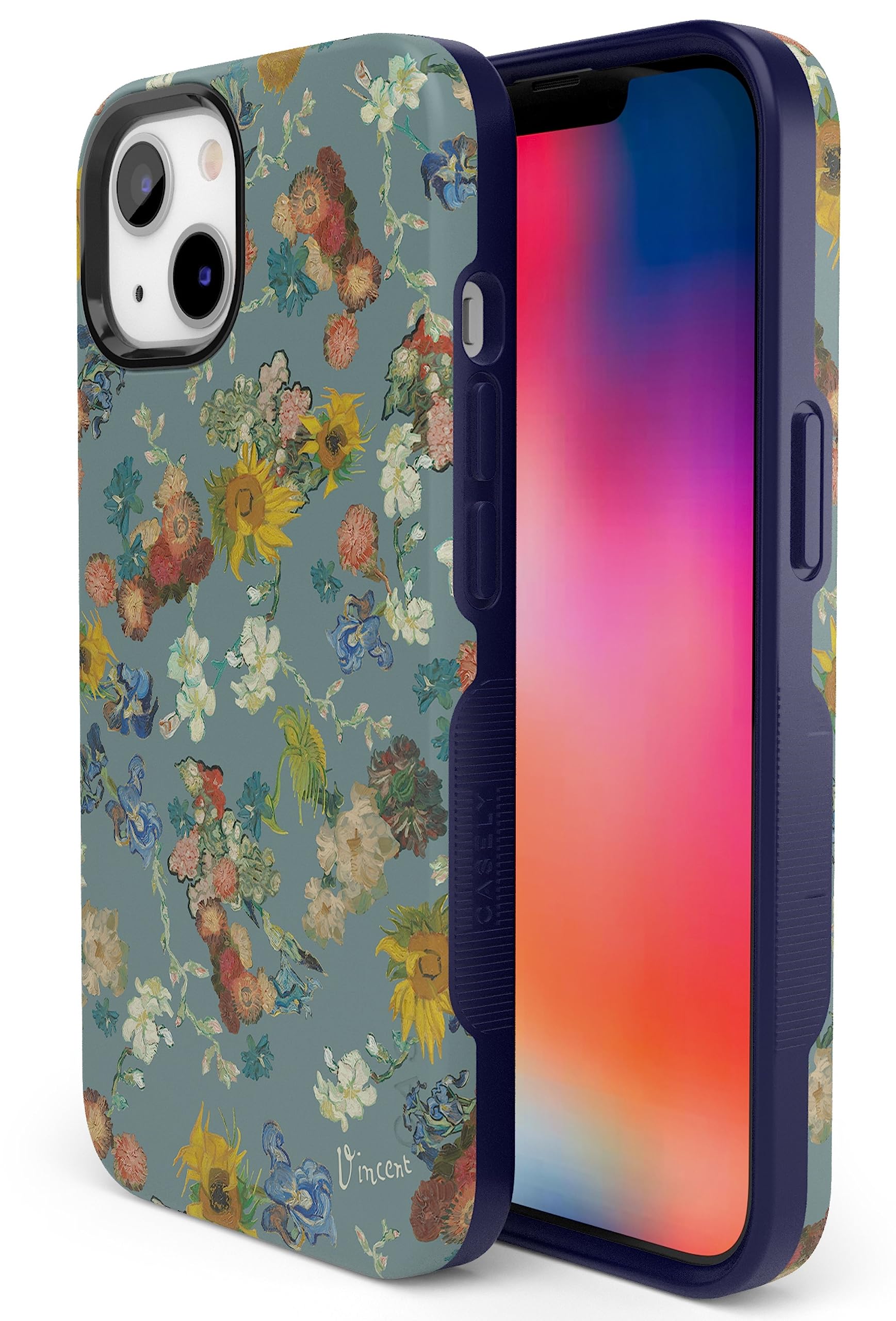 Foto 5 pulgar | Funda Para Teléfono Casely Van Gogh Flowers Iphone 15 50 Aniversario - Venta Internacional.