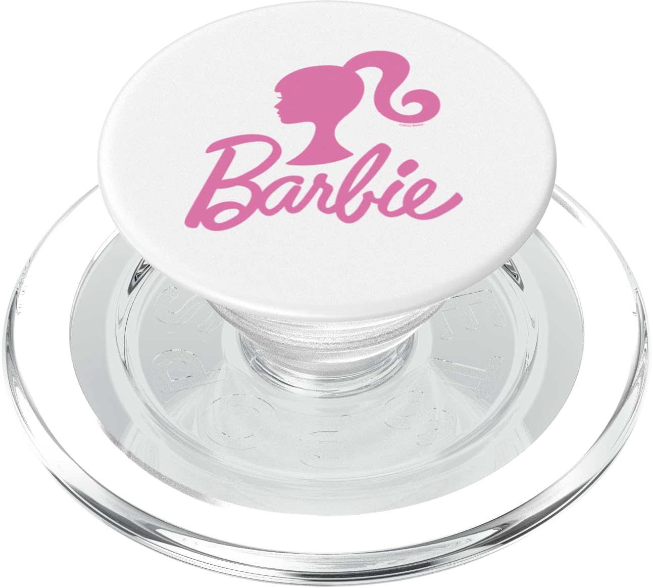 Foto 2 pulgar | Popsockets Magsafe Popgrip Para Iphone Con El Logotipo Rosa De Barbie - Venta Internacional.