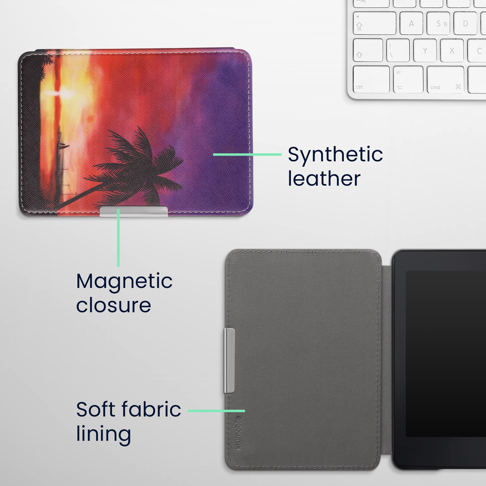 Foto 5 | Funda Kwmobile Compatible Con Amazon Kindle Paperwhite - Venta Internacional.