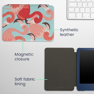 Foto 5 | Funda Para Lector Electrónico Kwmobile Compatible Con Amazon Kindle (2022/2024) - Venta Internacional.