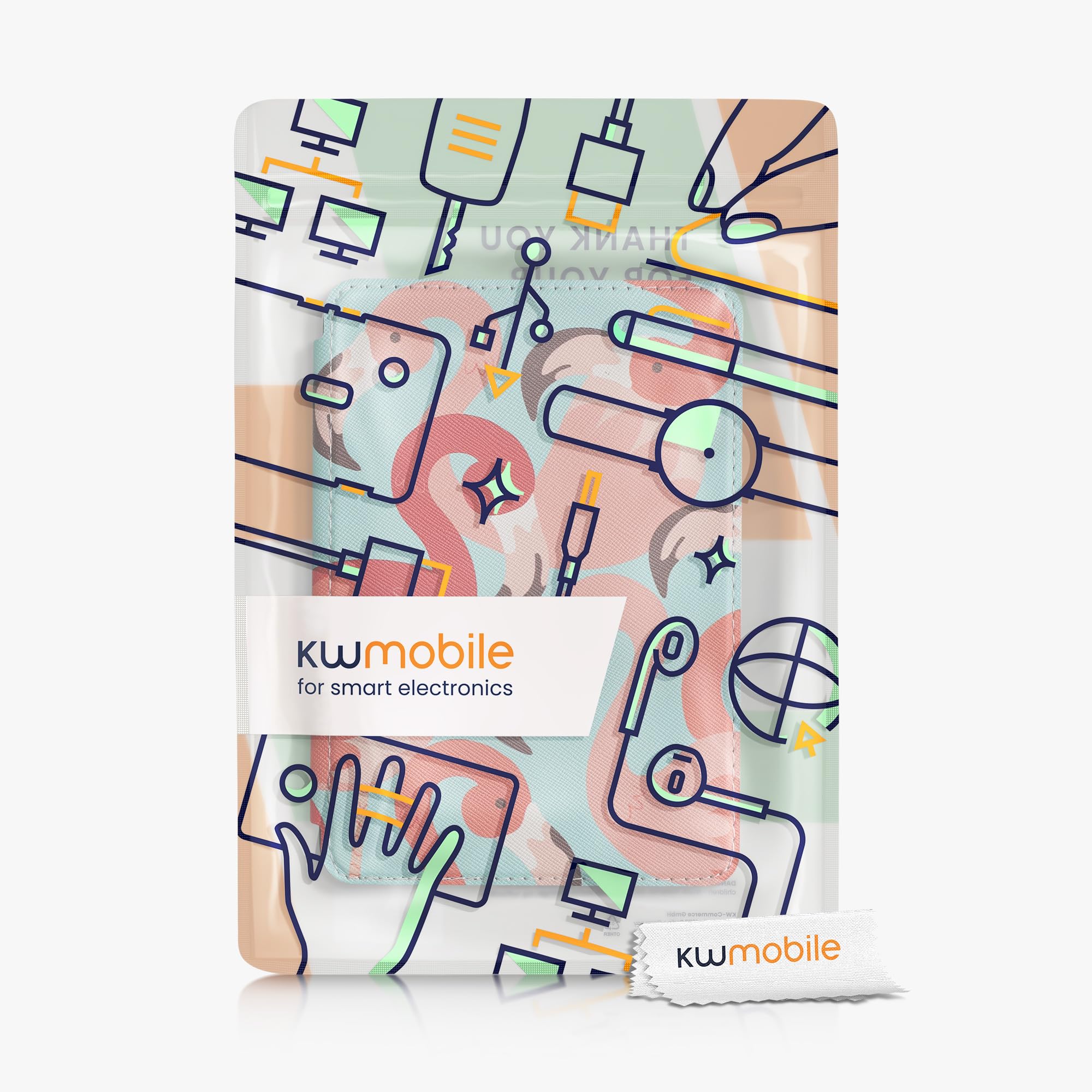 Foto 7 | Funda Para Lector Electrónico Kwmobile Compatible Con Amazon Kindle (2022/2024) - Venta Internacional.