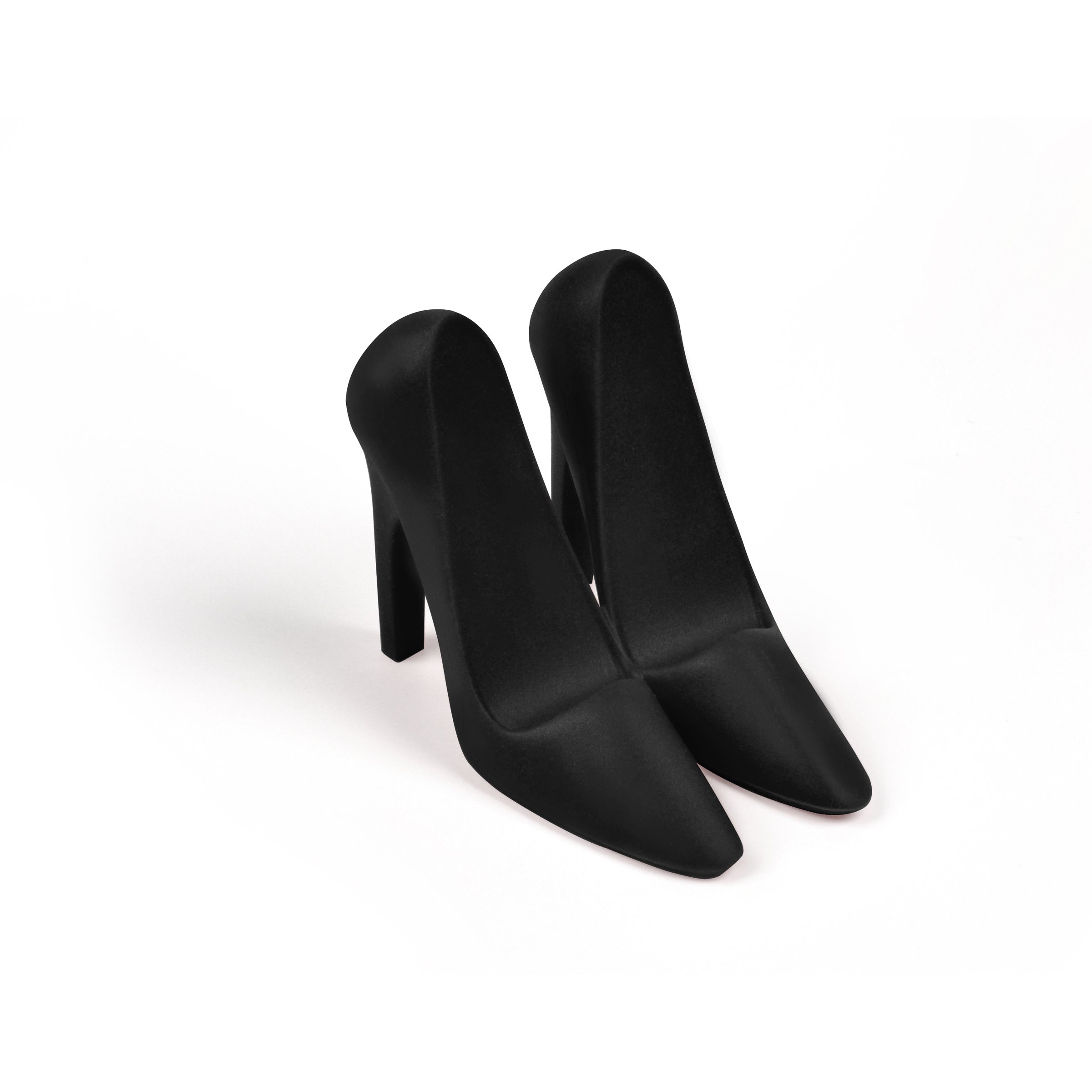 Soporte Para Teléfono Original Fred Pumped Up, Tacón Alto, Negro - Venta Internacional.