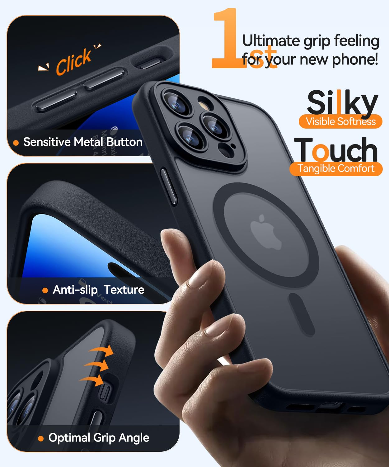 Foto 6 pulgar | Funda Magnética Canshn Compatible Con Iphone 14 Pro Max - Venta Internacional.