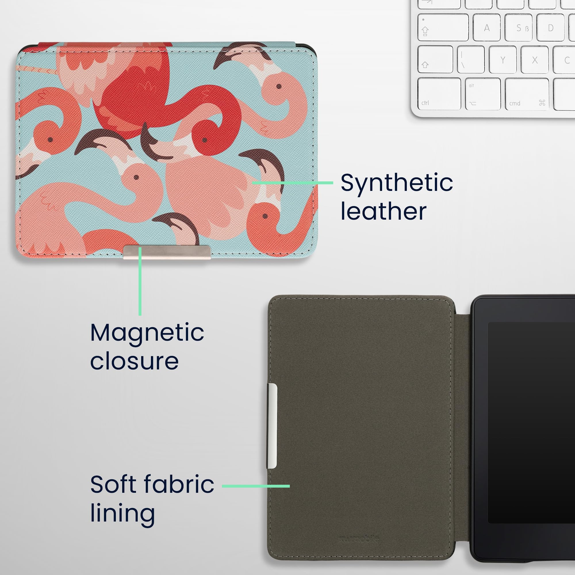 Foto 6 pulgar | Funda Kwmobile Compatible Con Amazon Kindle Paperwhite - Venta Internacional.