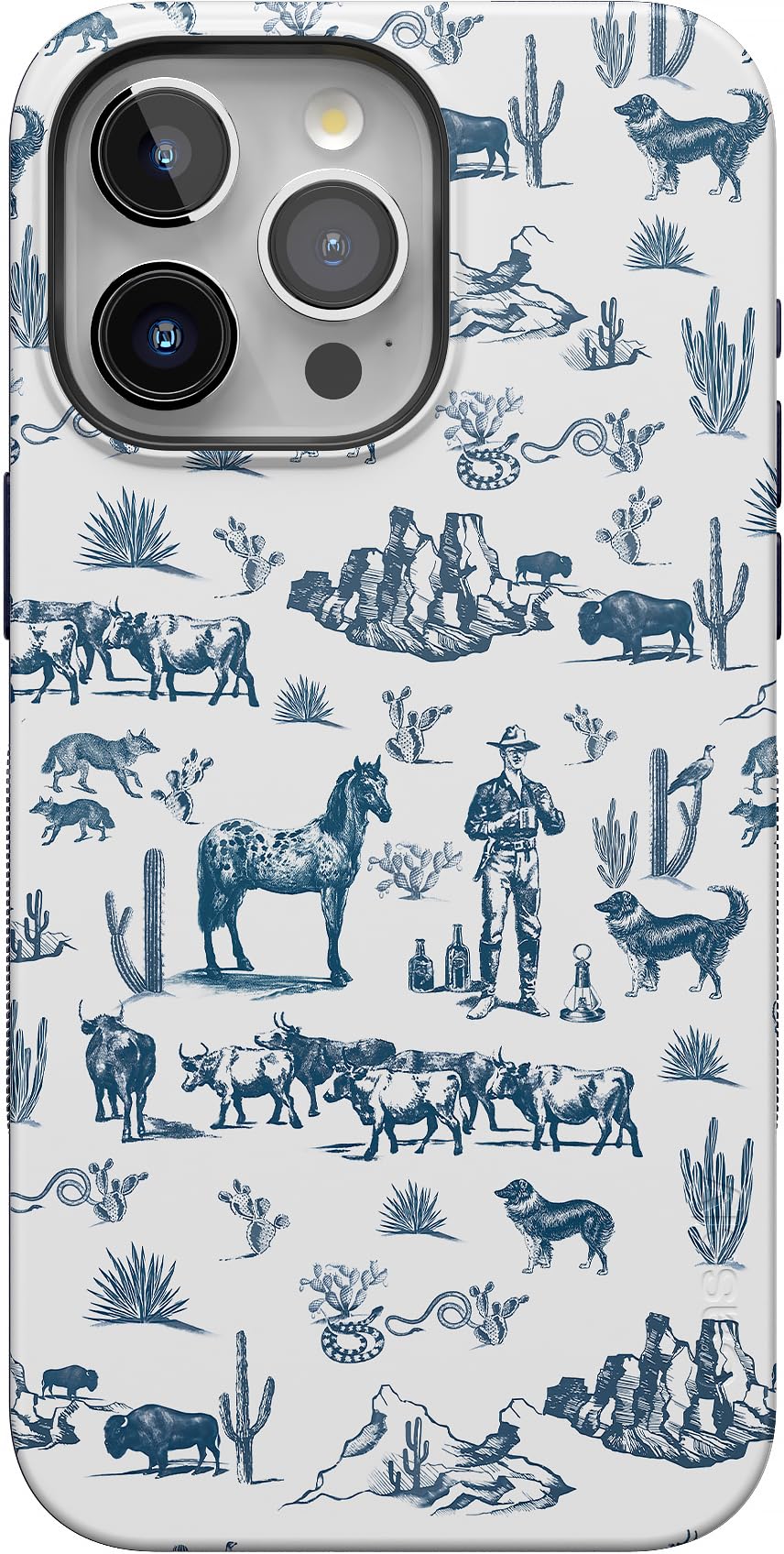 Foto 2 pulgar | Funda De Teléfono Casely Wild West Adventure Desert Para Iphone 15 Pro Max - Venta Internacional.