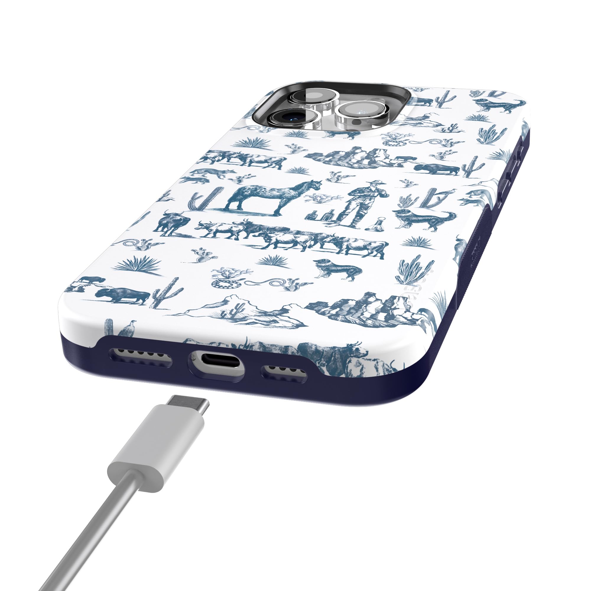 Foto 3 pulgar | Funda De Teléfono Casely Wild West Adventure Desert Para Iphone 15 Pro Max - Venta Internacional.