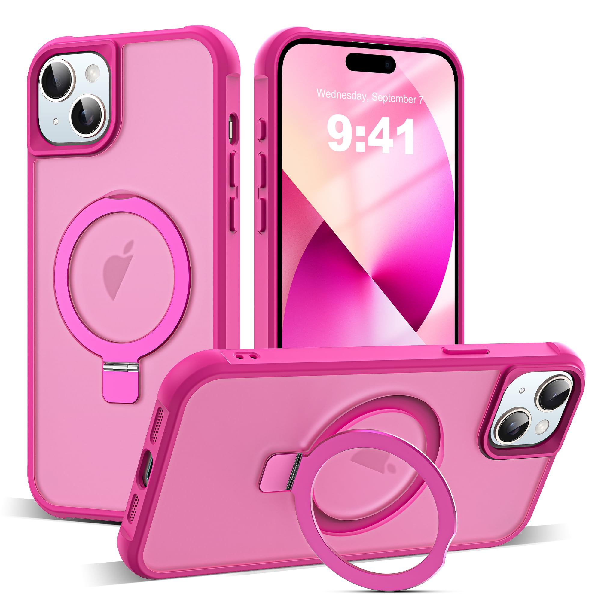 Foto 2 pulgar | Funda De Teléfono Skylmw Compatible Con Iphone 13 Y 14 6.1 Rose - Venta Internacional.