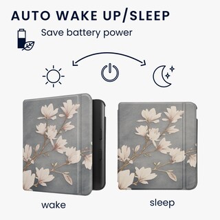 Foto 2 | Funda Kwmobile Compatible Con El Lector Electrónico Kobo Libra Colour - Venta Internacional.