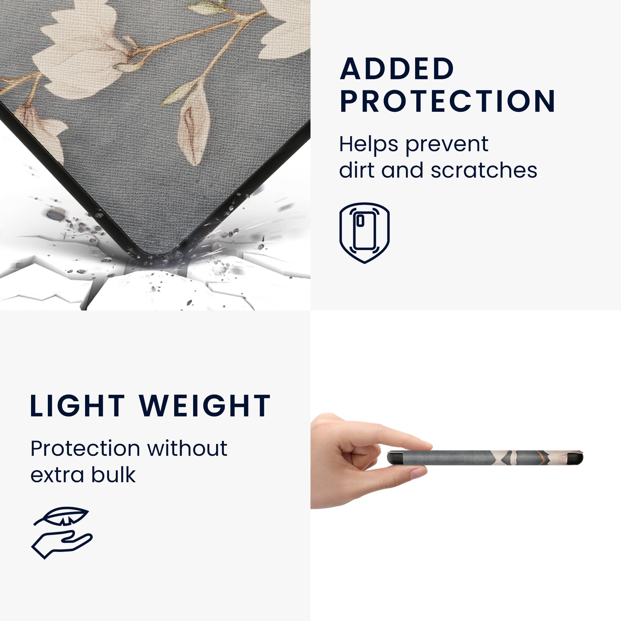 Foto 4 pulgar | Funda Kwmobile Compatible Con El Lector Electrónico Kobo Libra Colour - Venta Internacional.