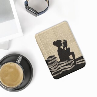 Foto 2 | Funda Kwmobile Compatible Con El Lector Electrónico Kobo Clara Bw/colour - Venta Internacional.