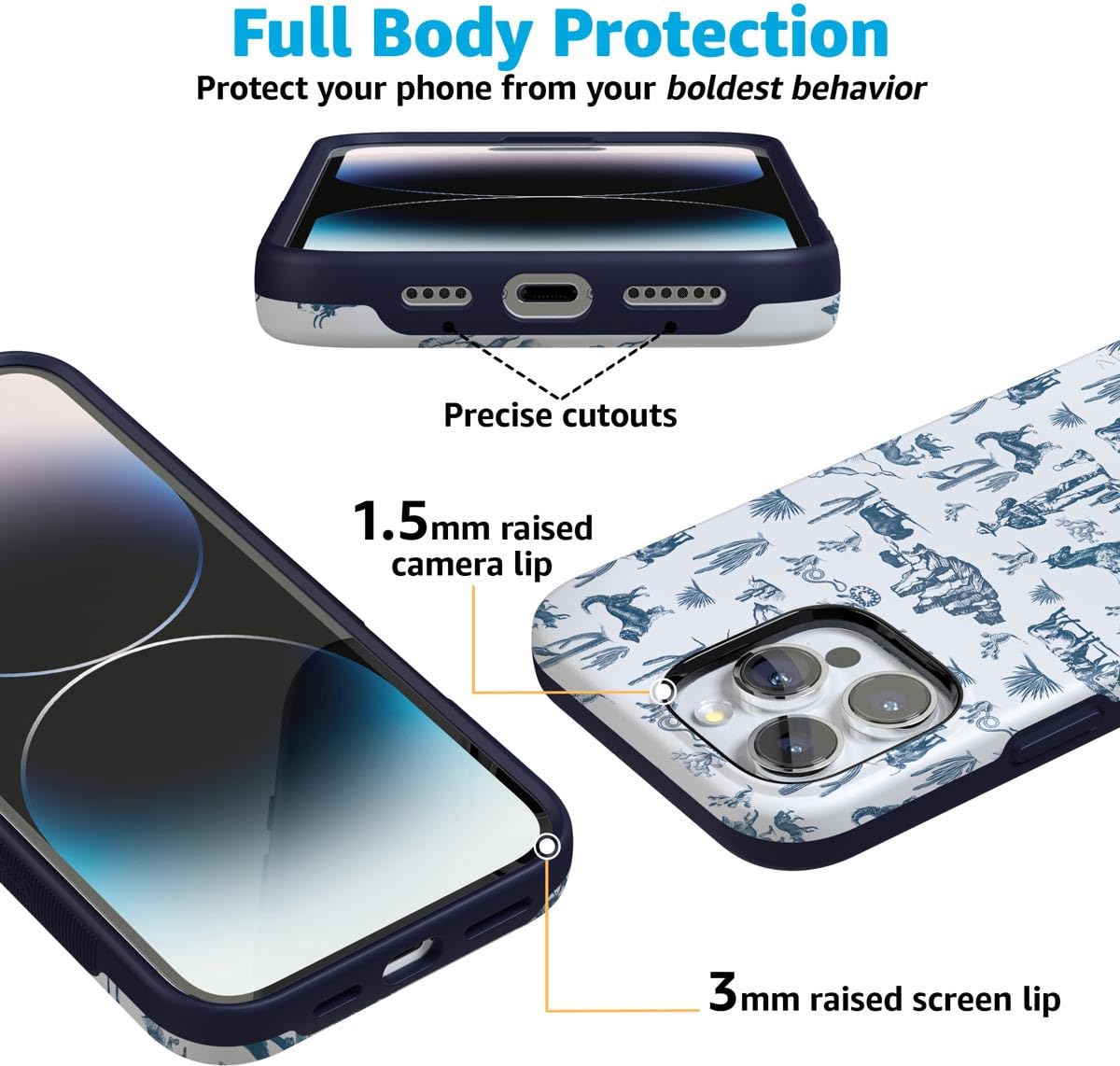 Foto 4 pulgar | Funda De Teléfono Casely Wild West Adventure Desert Para Iphone 16 Pro - Venta Internacional.