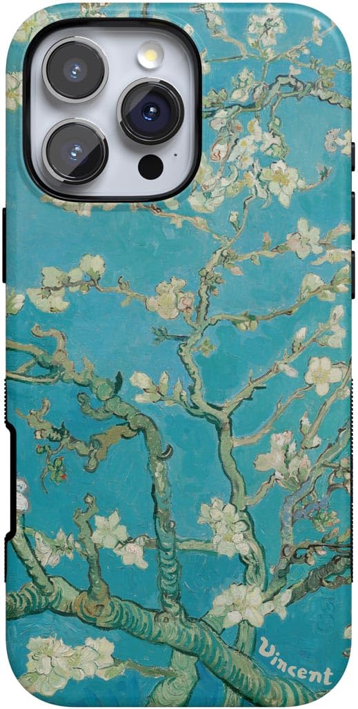 Foto 2 pulgar | Funda De Teléfono Casely Para Iphone 16 Pro Van Gogh Almond Blossom - Venta Internacional.
