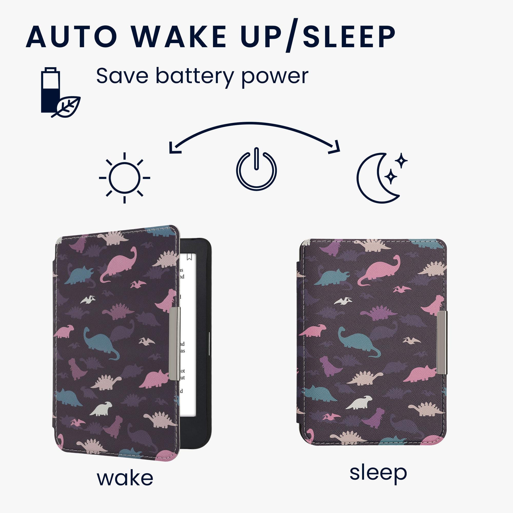 Foto 4 pulgar | Funda Para Lector Electrónico Kwmobile Compatible Con Kobo Clara 2e/tolino Shine 4 - Venta Internacional.