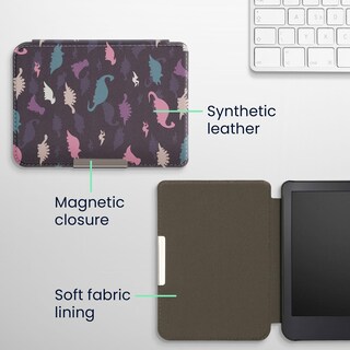 Foto 5 | Funda Para Lector Electrónico Kwmobile Compatible Con Kobo Clara 2e/tolino Shine 4 - Venta Internacional.