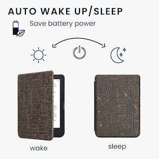 Foto 3 | Funda Para Lector Electrónico Kwmobile Compatible Con Kobo Clara 2e/tolino Shine 4 - Venta Internacional.