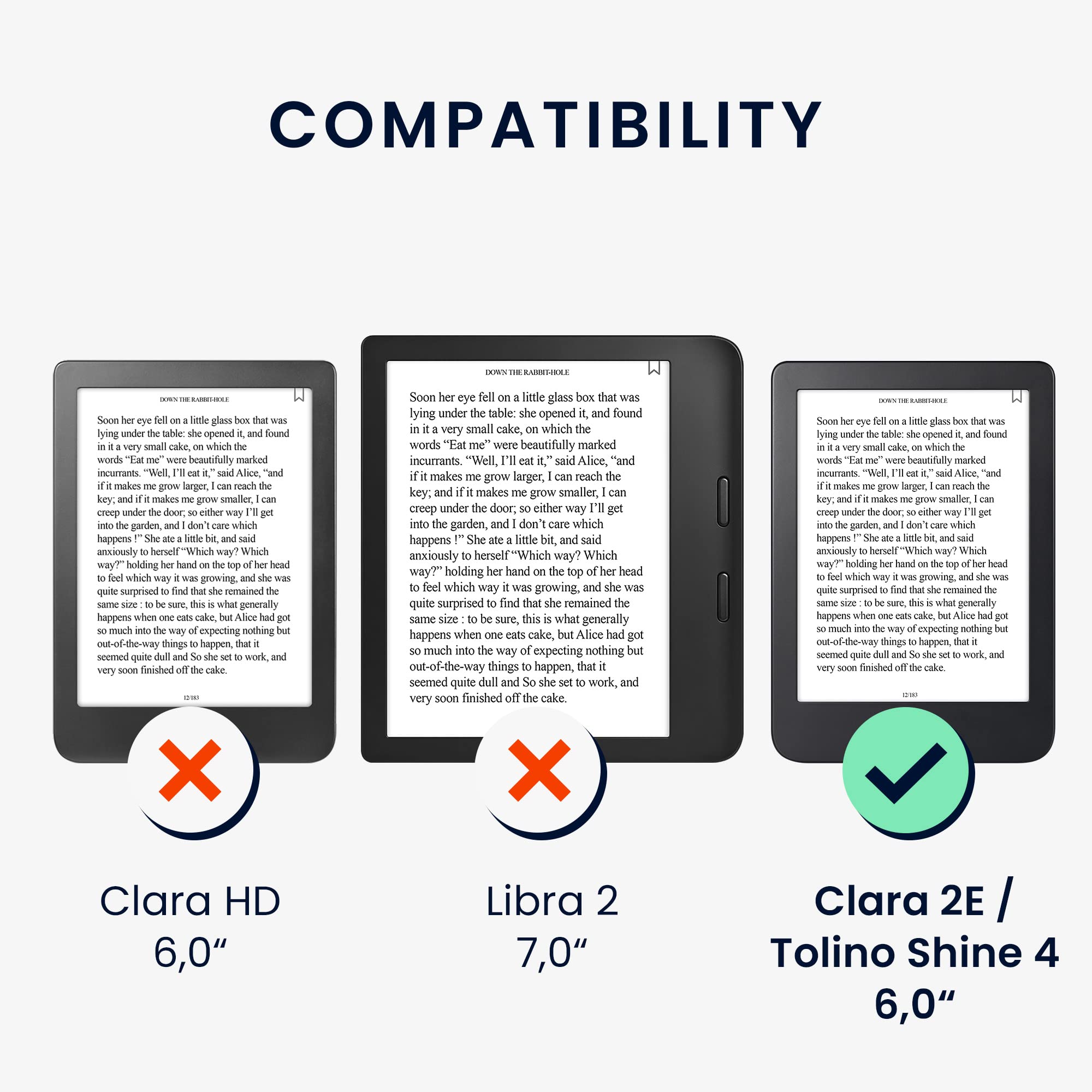 Foto 7 pulgar | Funda Para Lector Electrónico Kwmobile Compatible Con Kobo Clara 2e/tolino Shine 4 - Venta Internacional.