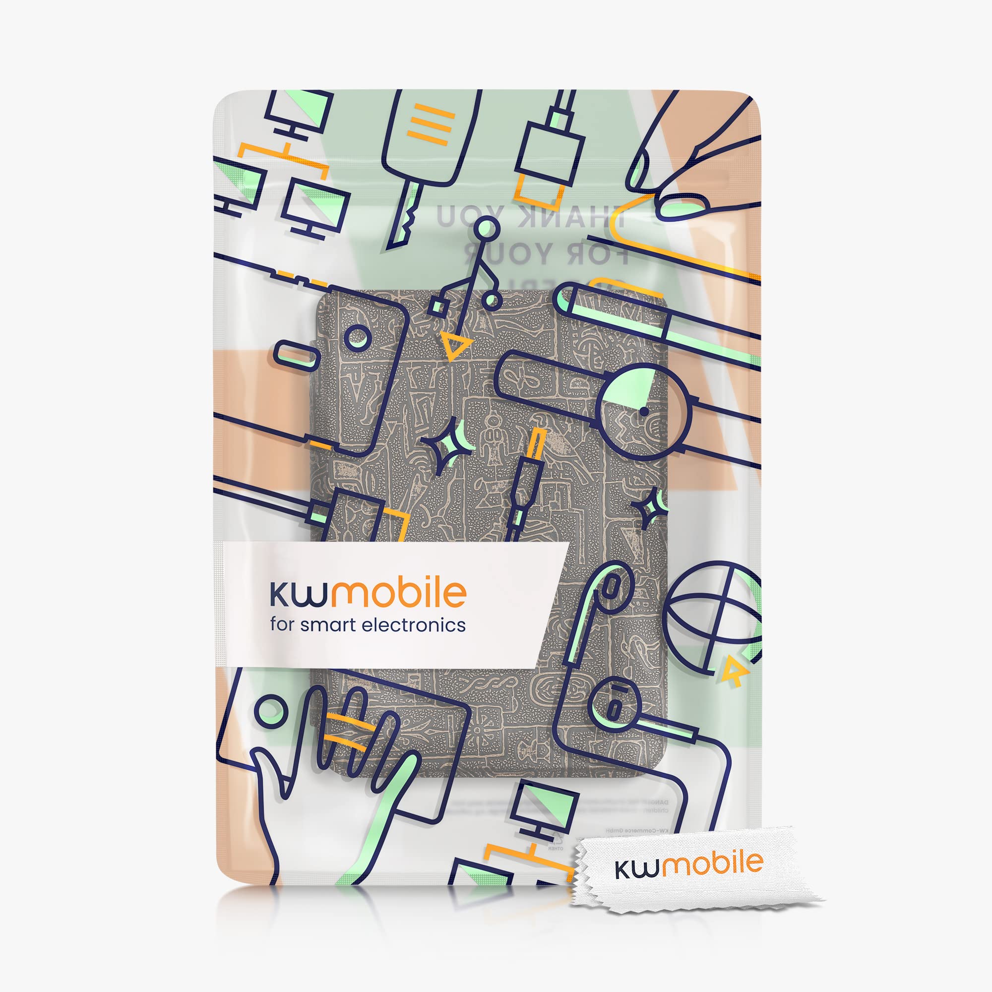 Foto 8 pulgar | Funda Para Lector Electrónico Kwmobile Compatible Con Kobo Clara 2e/tolino Shine 4 - Venta Internacional.