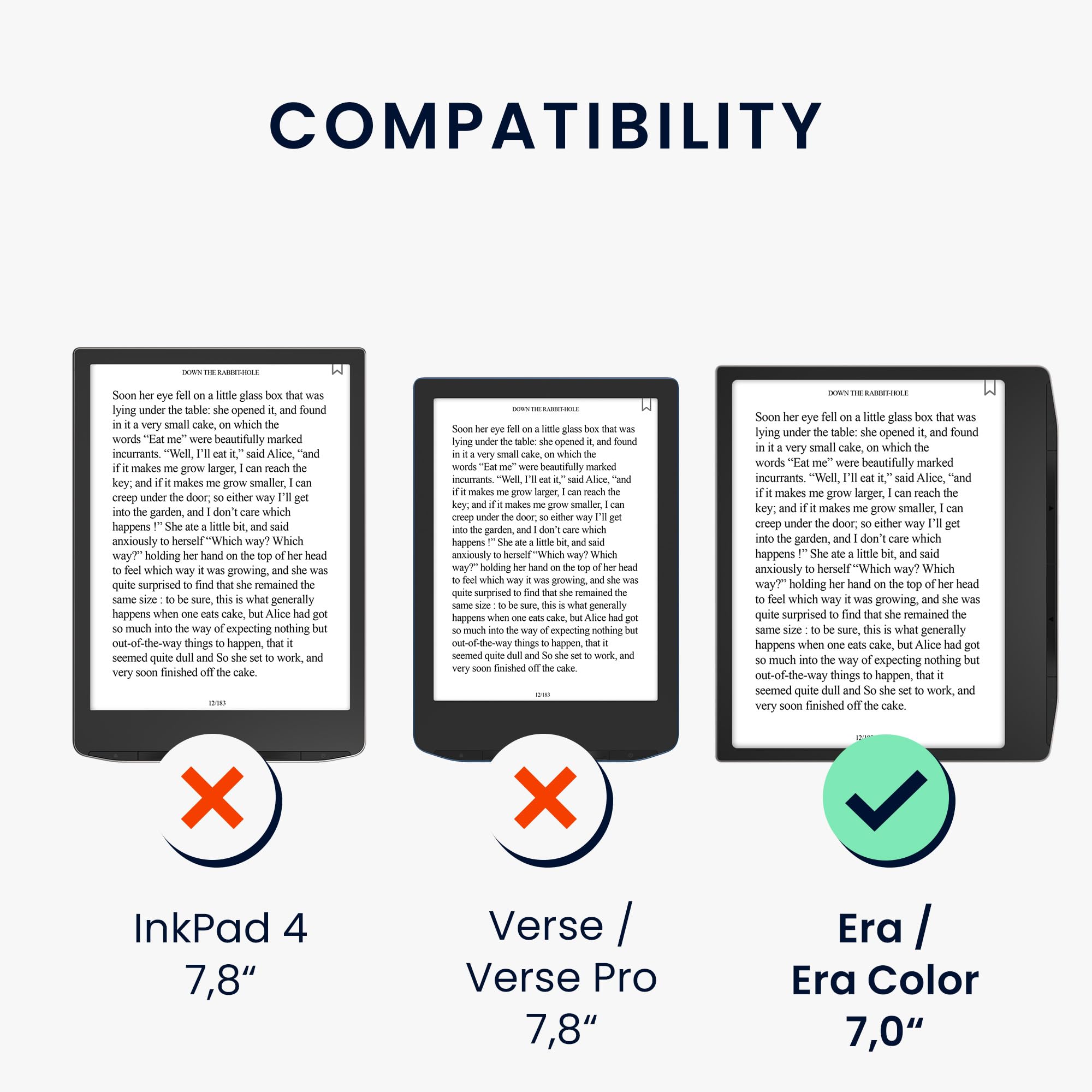 Foto 7 pulgar | Funda Para Ereader Kwmobile Compatible Con Pocketbook Era/era Color - Venta Internacional.