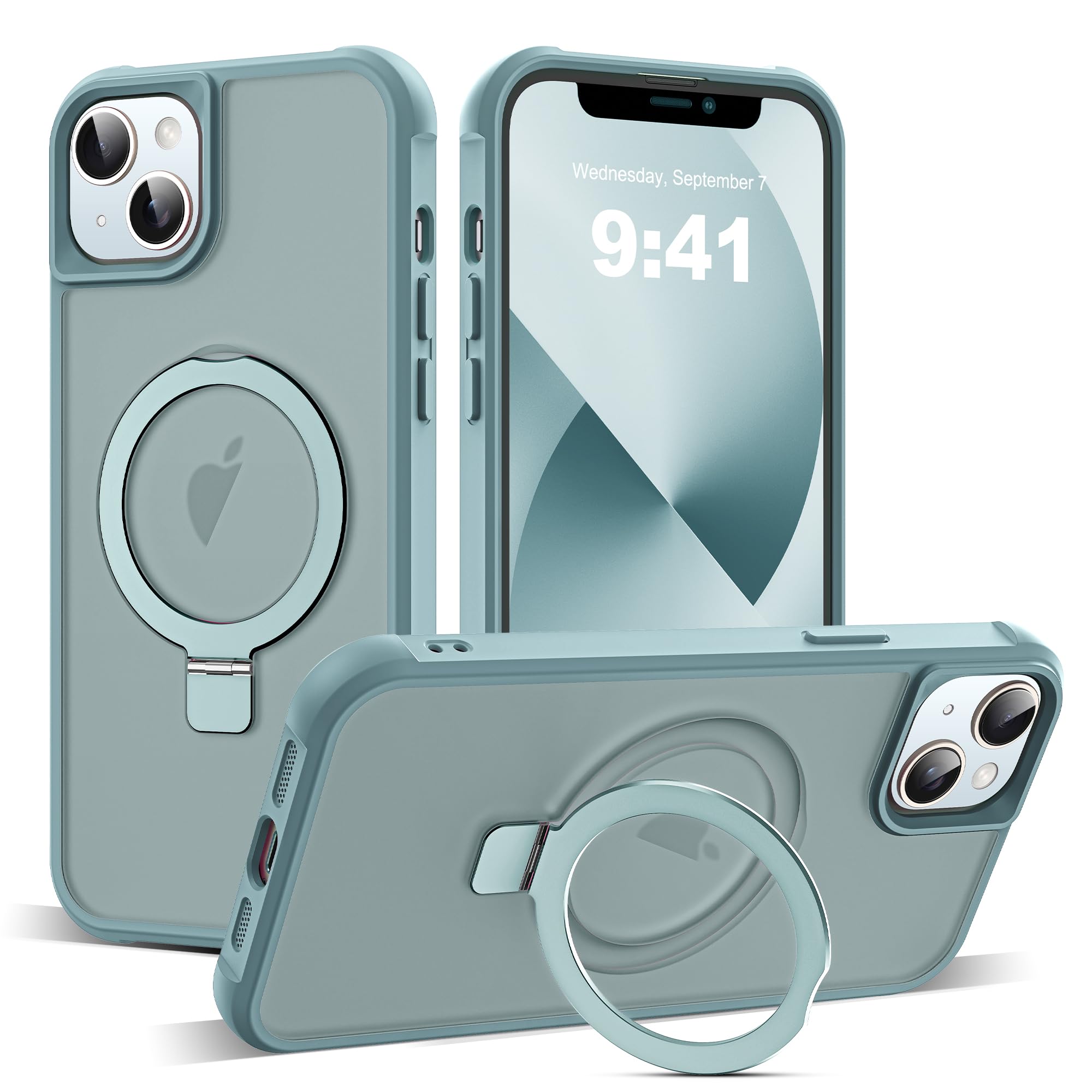 Foto 1 | Funda De Teléfono Skylmw Compatible Con Iphone 13 Y 14 6.1 Azul - Venta Internacional.