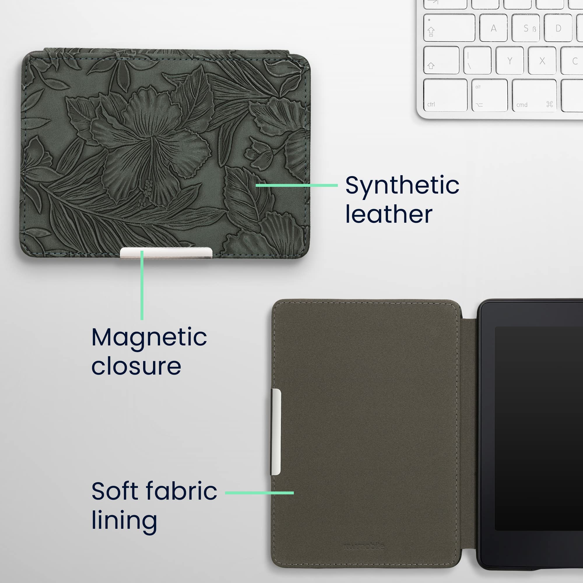 Foto 6 pulgar | Funda Kwmobile Compatible Con Amazon Kindle Paperwhite - Venta Internacional.