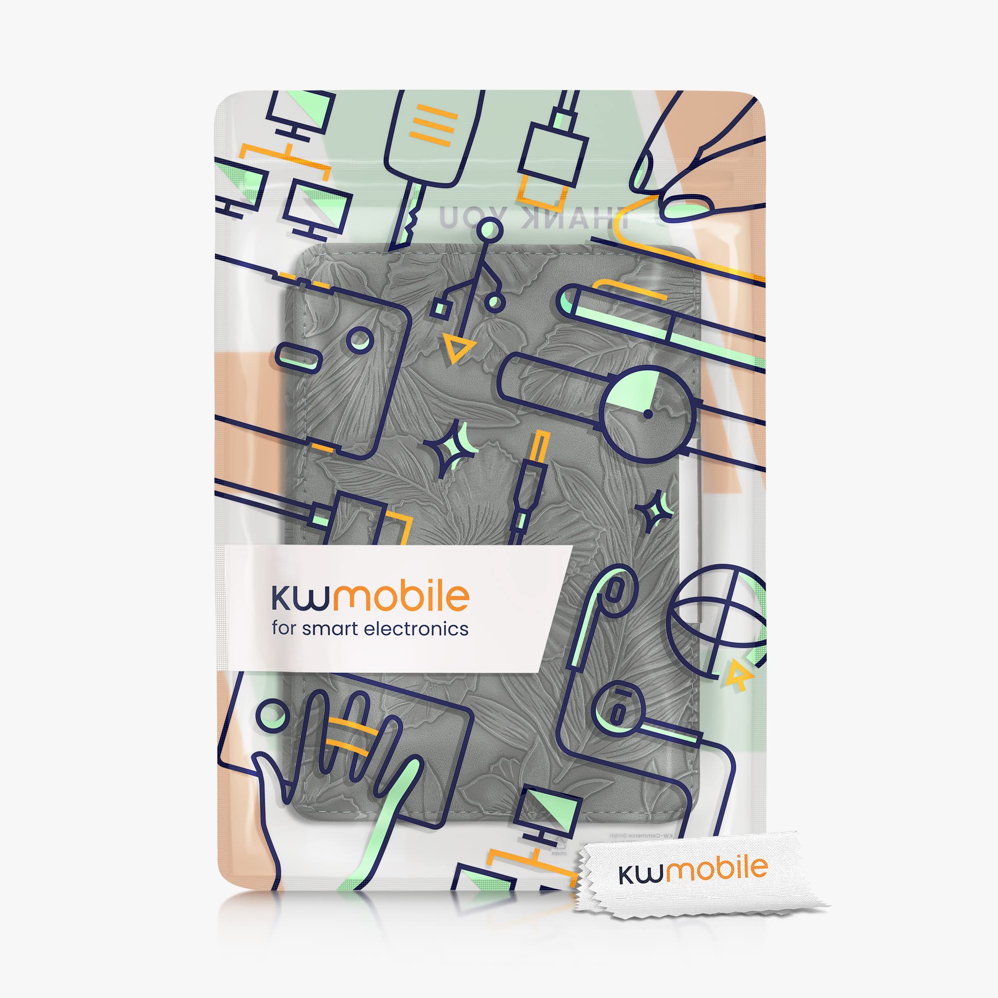 Foto 8 pulgar | Funda Kwmobile Compatible Con Amazon Kindle Paperwhite - Venta Internacional.