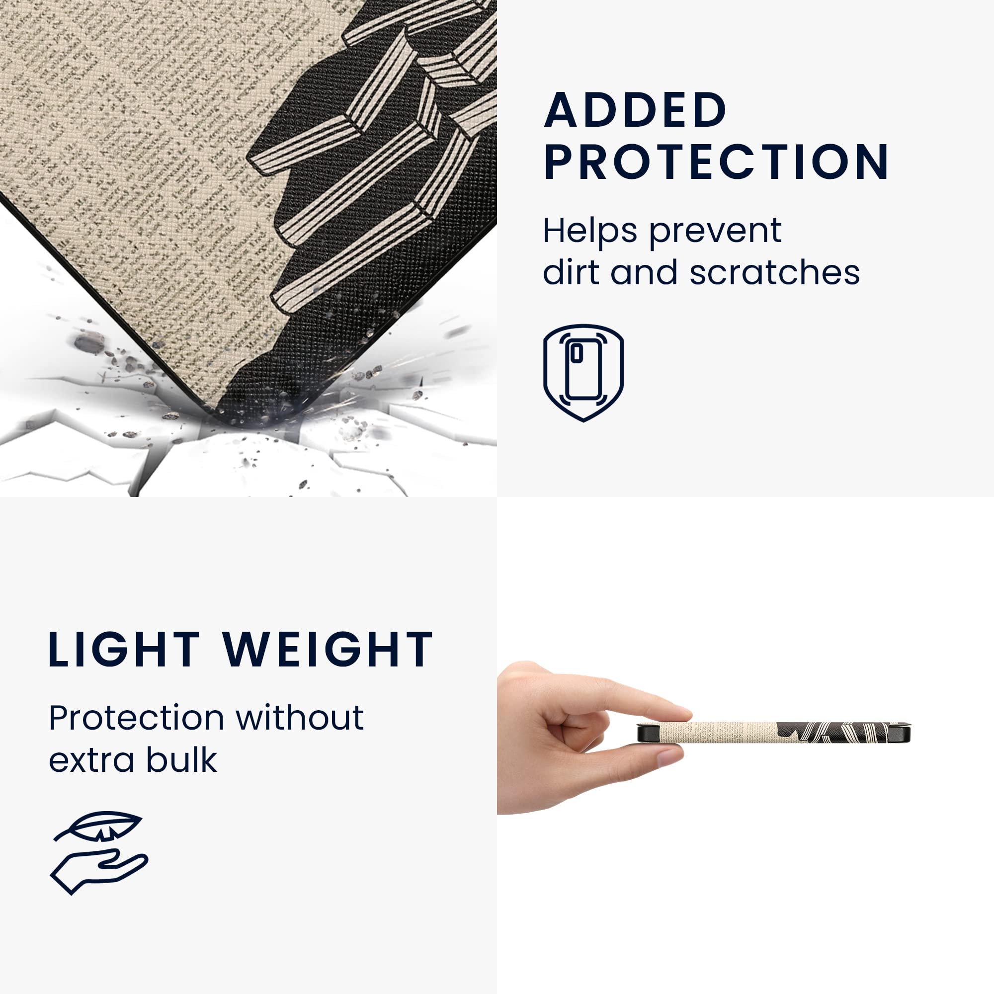 Foto 4 | Funda Kwmobile Compatible Con El Lector Electrónico Kobo Libra 2 - Venta Internacional.