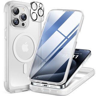 Foto 1 | Funda Magnética Miracase Para Iphone 15 Pro Max, Color Blanco - Venta Internacional.